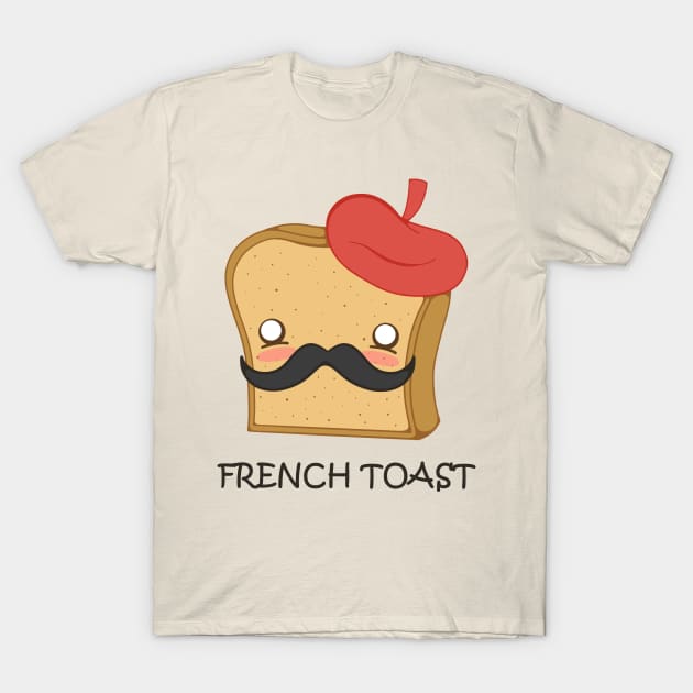 French Toast 2 T-Shirt by TASCHE